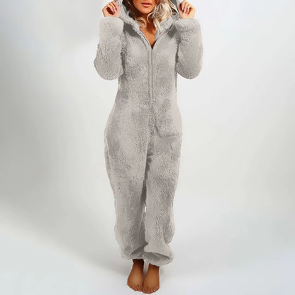 Cozy Luxe Plush Romper