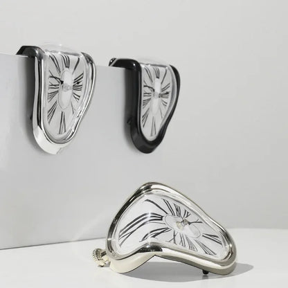 Melting Distorted Wall Clock