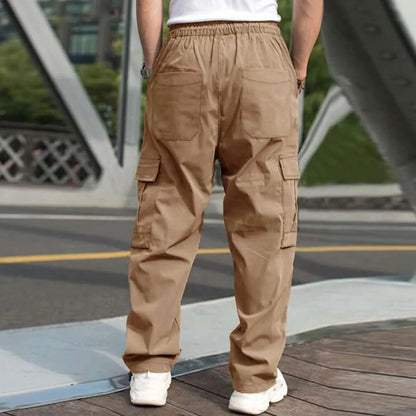 Casual Streetwear Solid Color Cargo Pants