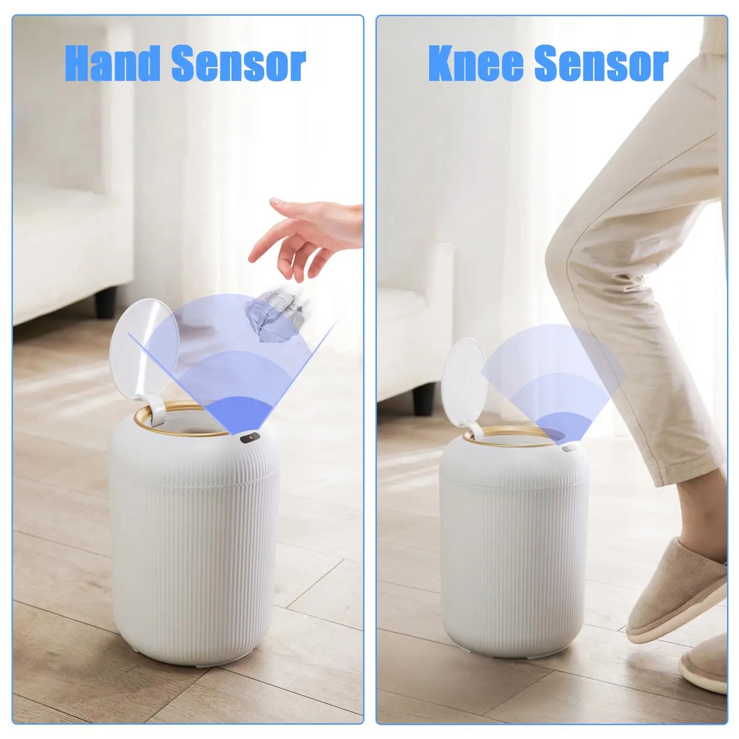 AuraSense Automatic Touchless Trash Can