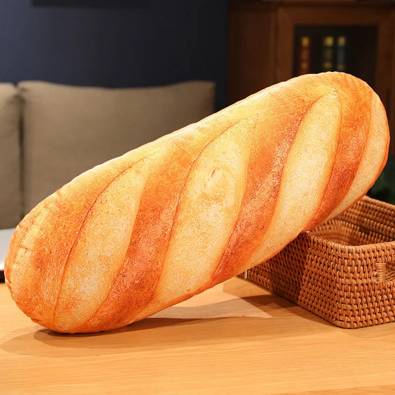 French Bread Plush Pillow