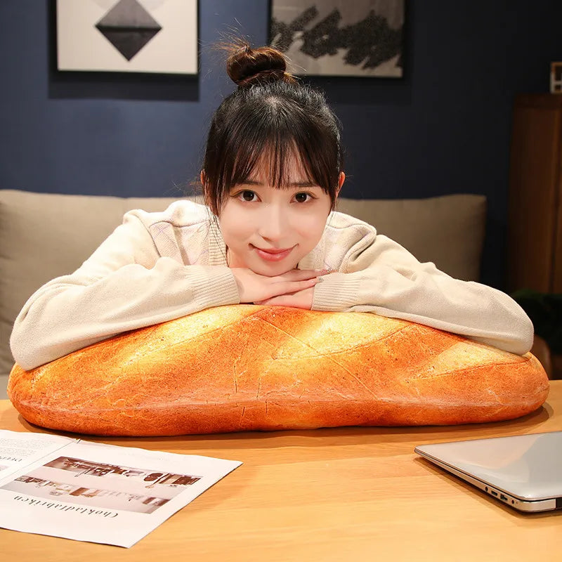 French Bread Plush Pillow