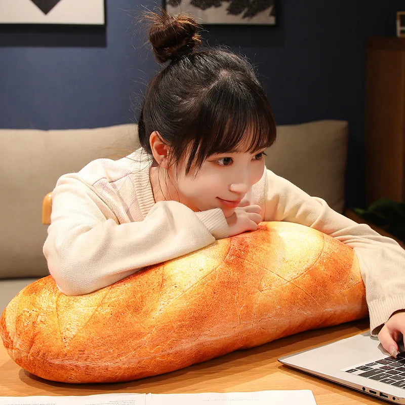 French Bread Plush Pillow