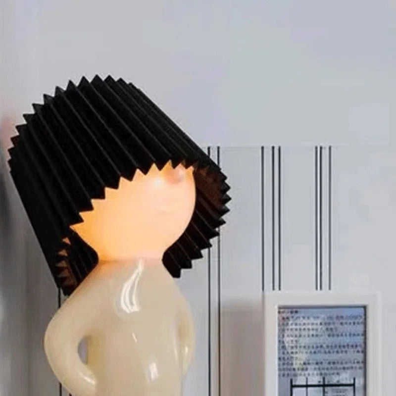 Playful Shy Man Night Lamp