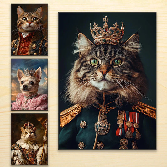 Personalized Royal Pet Portrait