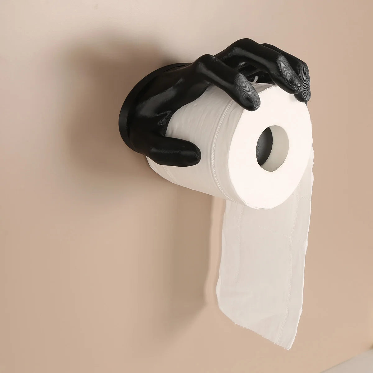 Phantom Grip Toilet Paper Holder