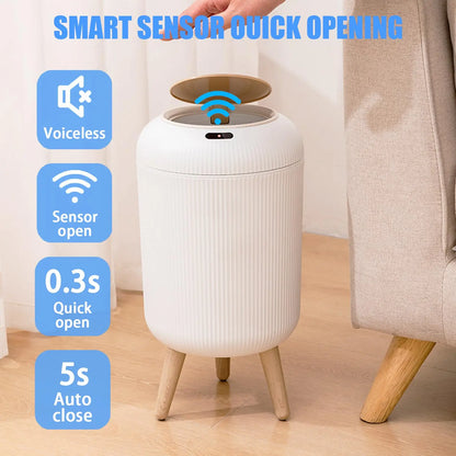 AuraSense Automatic Touchless Trash Can