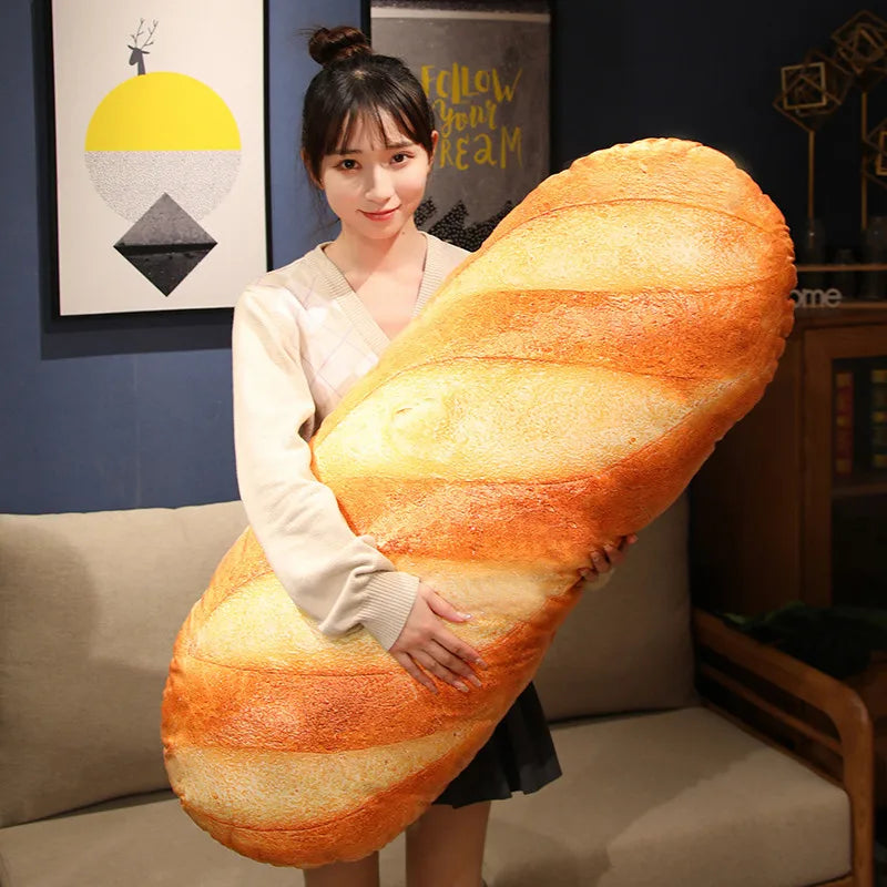 French Bread Plush Pillow