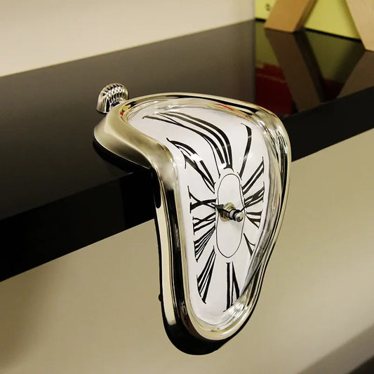 Melting Distorted Wall Clock