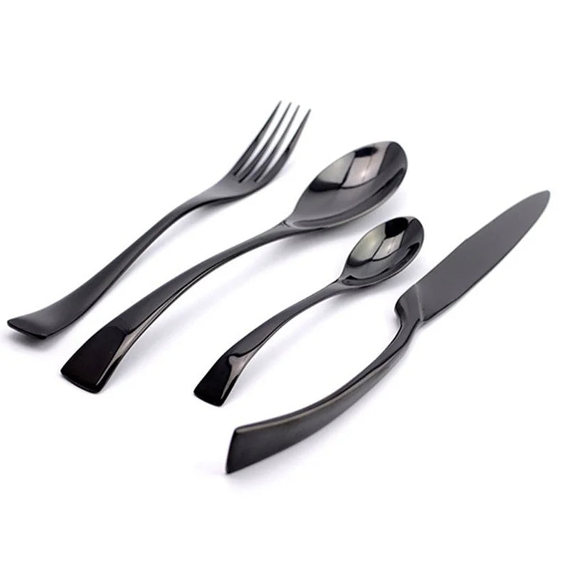 Onyx Noir Cutlery Set