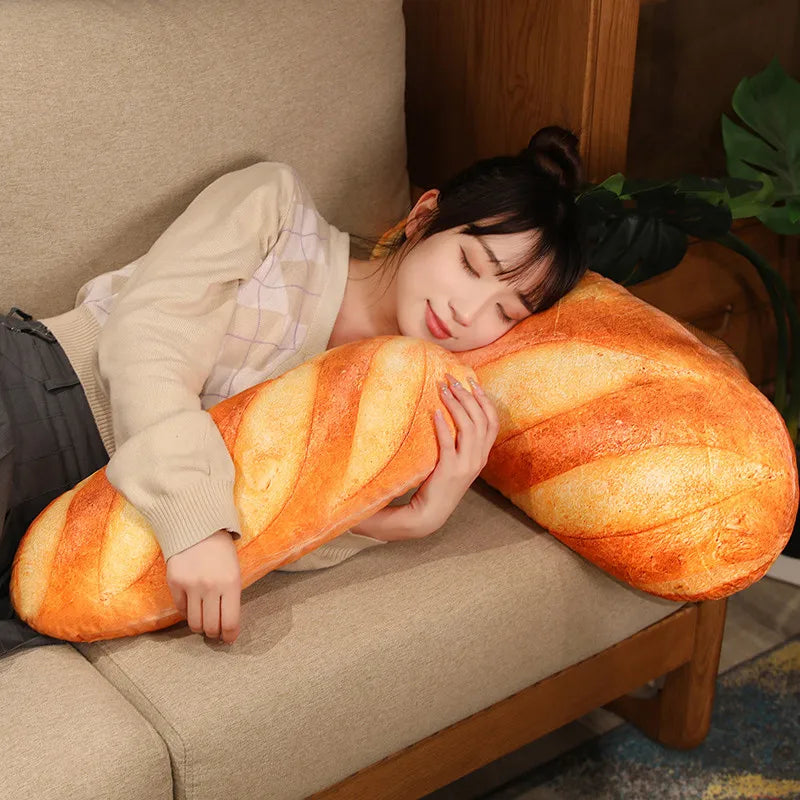 French Bread Plush Pillow