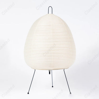 Akari-Inspired Japanese Table Lamp