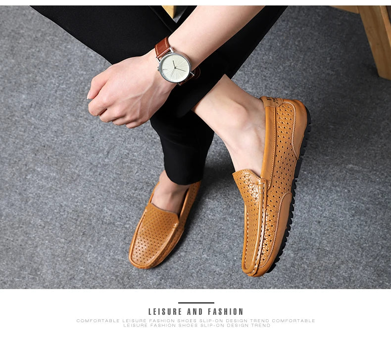 Monarch Genuine Leather Loafers