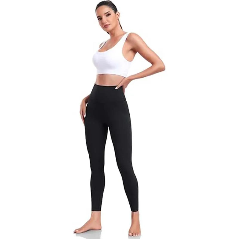 High-Waisted Tummy Control Workout Leggings