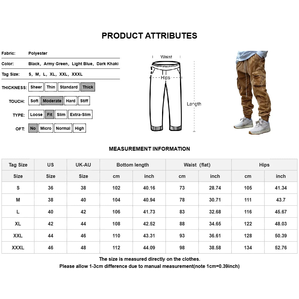 The Urbn Corduroy Cargo Pants