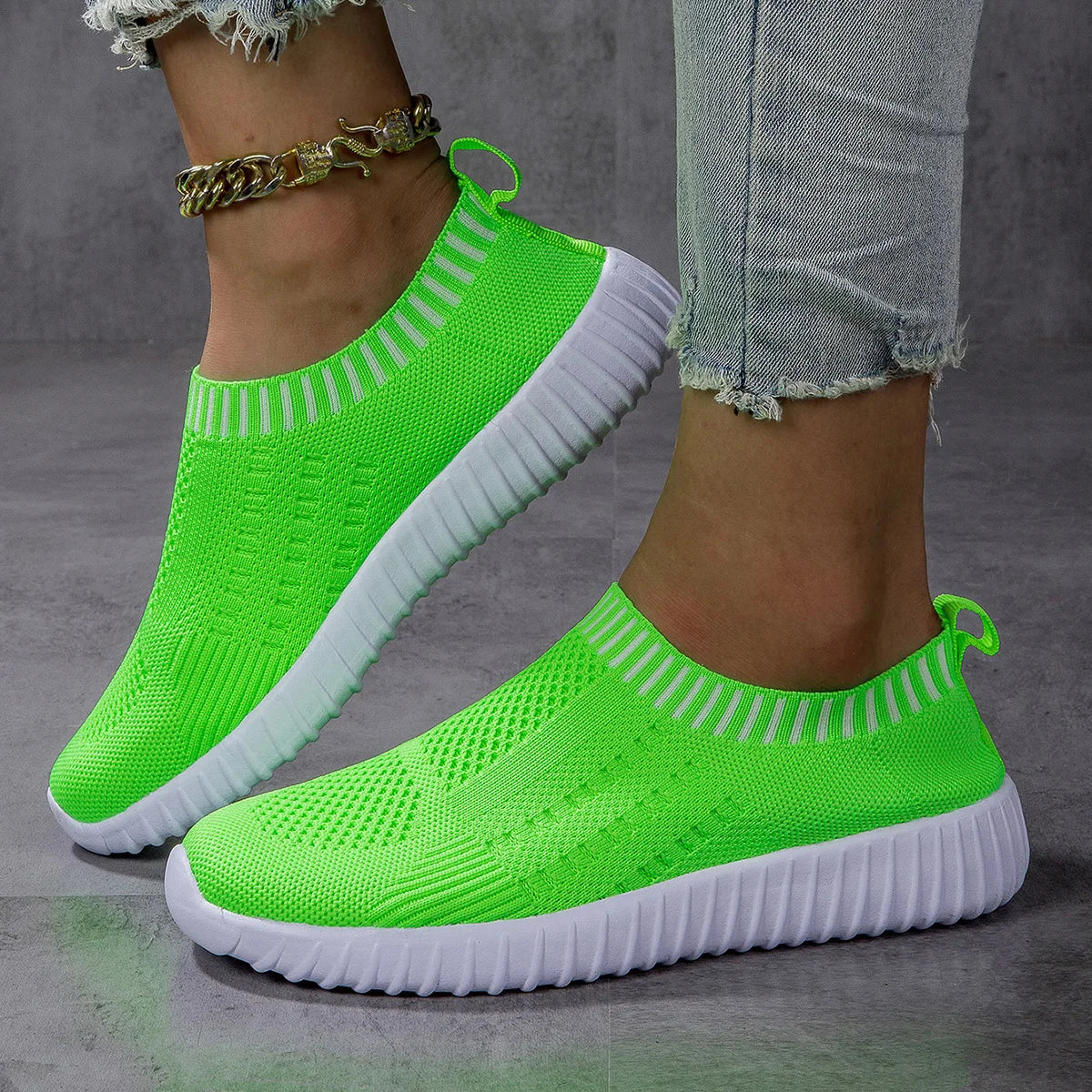 Everyday Knit Slip-On Sneakers