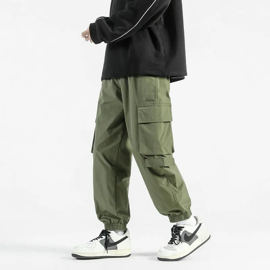 Multi-Pocket Cargo Jogger Pants