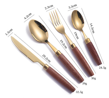 Lindenwood Luxe Cutlery 4pc Set