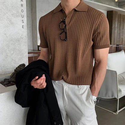 AristoKnit Retro Knit Polo