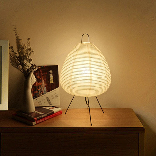 Akari-Inspired Japanese Table Lamp