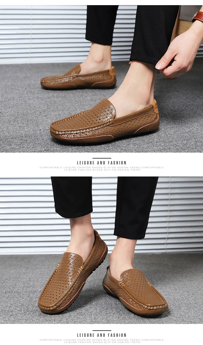 Monarch Genuine Leather Loafers