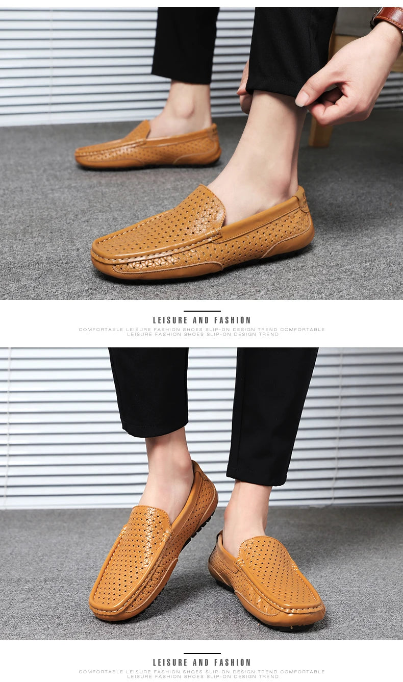 Monarch Genuine Leather Loafers