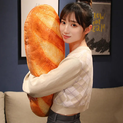 French Bread Plush Pillow