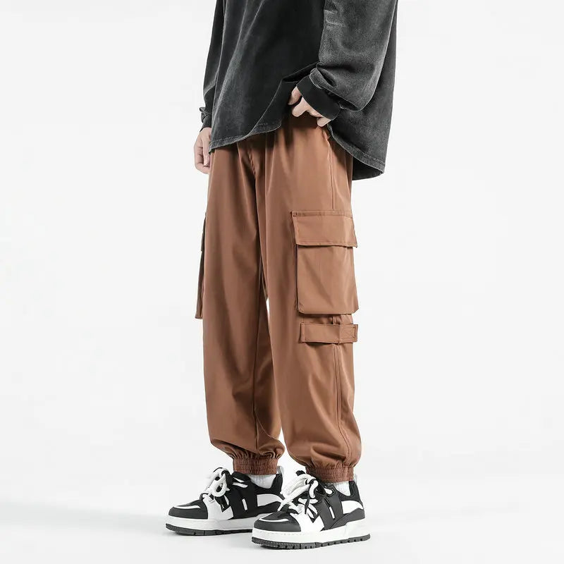 Multi-Pocket Cargo Jogger Pants