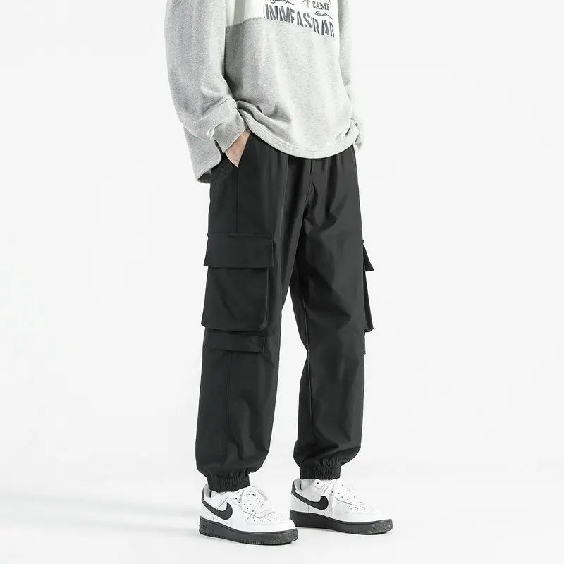 Multi-Pocket Cargo Jogger Pants