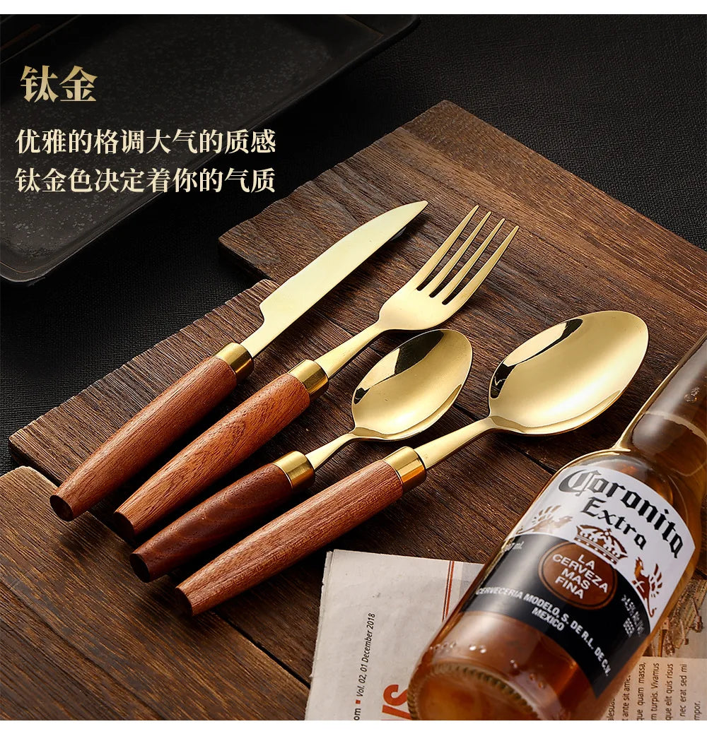 Lindenwood Luxe Cutlery 4pc Set