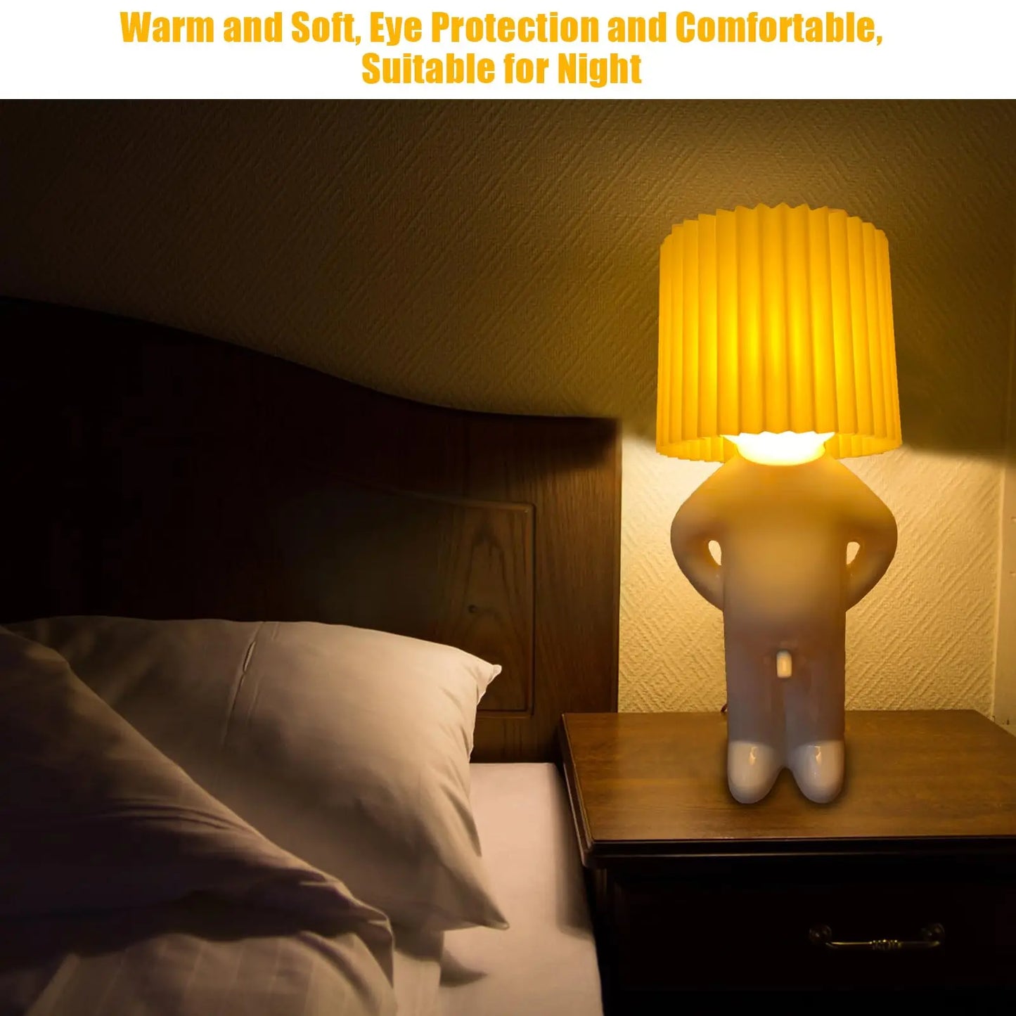 Playful Shy Man Night Lamp