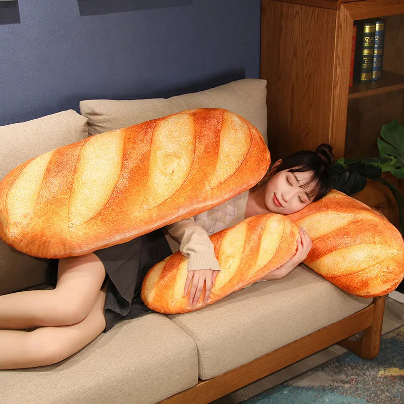 French Bread Plush Pillow