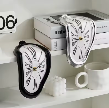 Melting Distorted Wall Clock