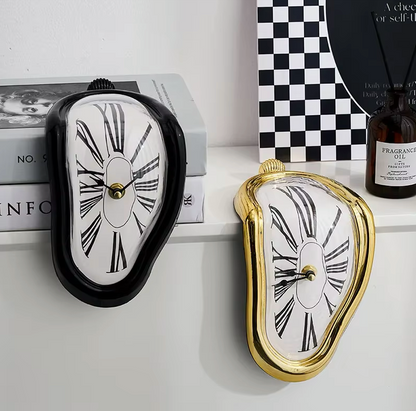 Melting Distorted Wall Clock