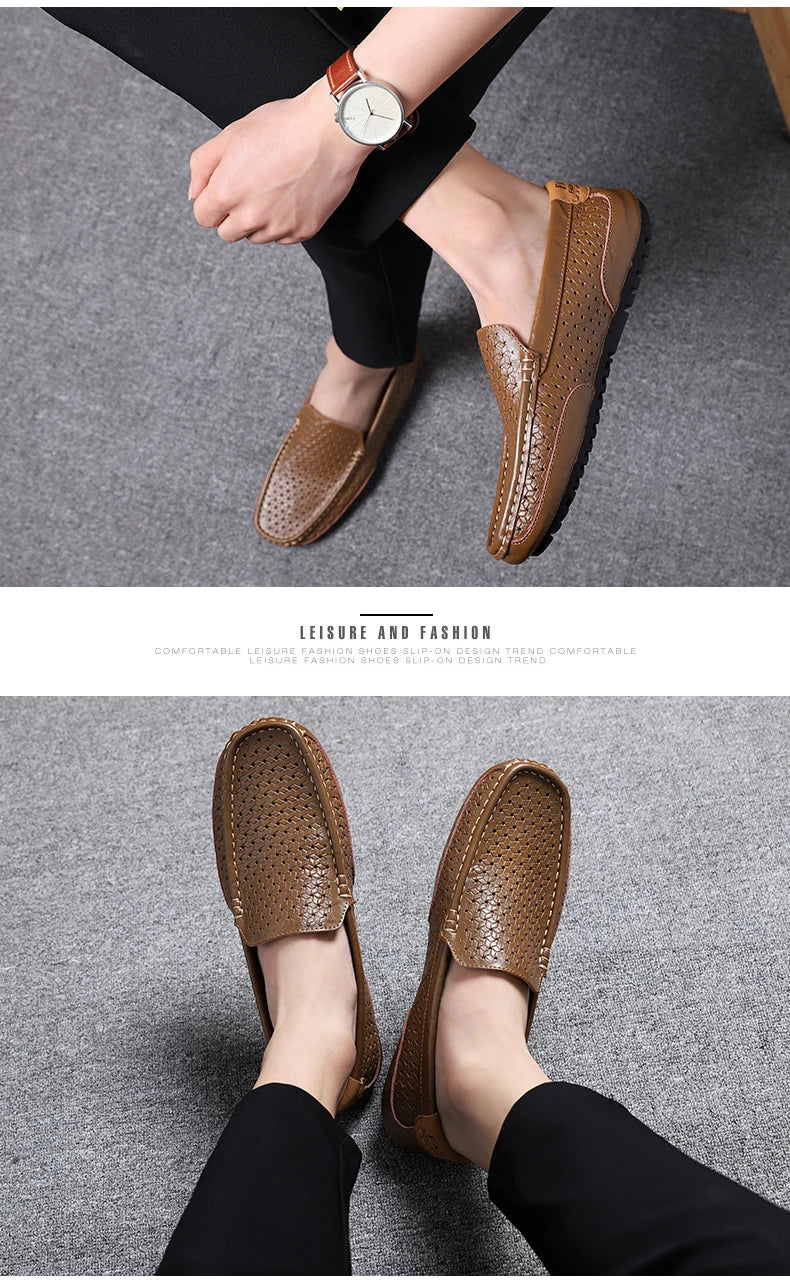 Monarch Genuine Leather Loafers