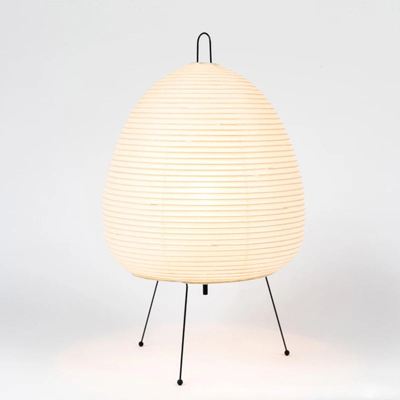 Akari-Inspired Japanese Table Lamp