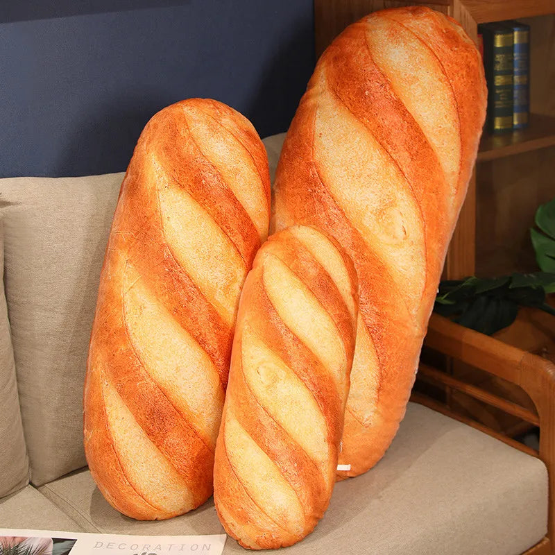 French Bread Plush Pillow