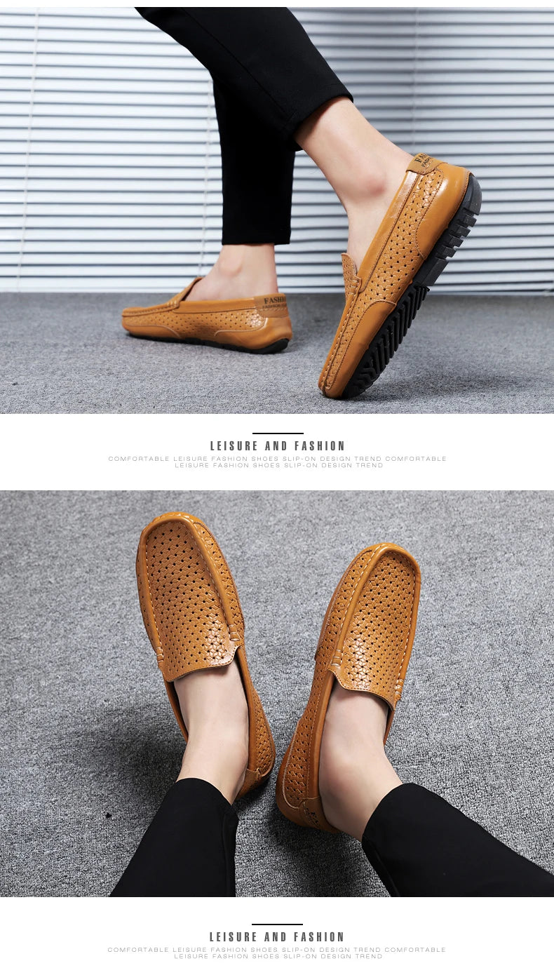 Monarch Genuine Leather Loafers